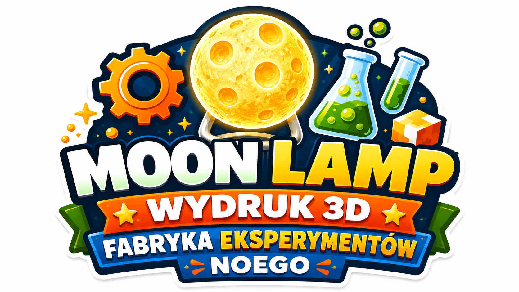 🖨️ Wydruk 3D: „Moon Lamp” 🌕