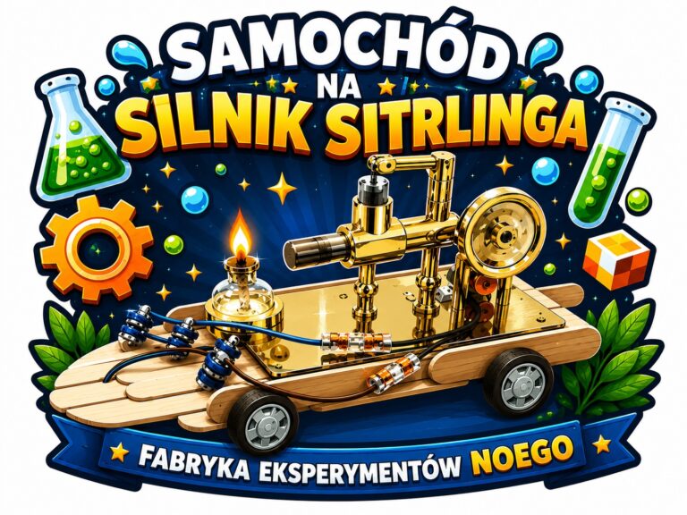 🚗 Samochód na SILNIK STIRLINGA 🔥⚙️