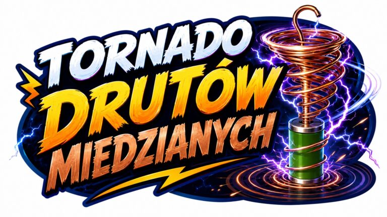 🌪️ Tornado drutów miedzianych 🧲⚡🔌